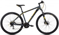 Велосипед Aspect Stimul 29 серо-желтый (2021)