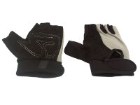 Перчатки H-92, нейлон, чёрно-серые, дышащие, размер: S