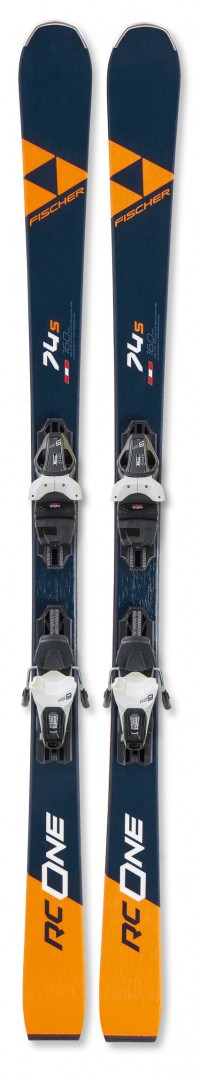 Горные лыжи Fischer RC ONE 74 S + крепления RS10 GW Powerrail Br 78 [G] (2020)