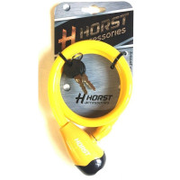 Замок Abus 09-100064 12*650 мм, желтый