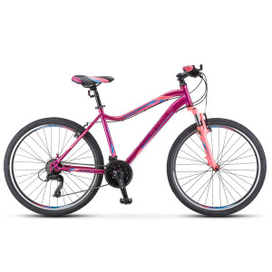 Велосипед Stels Miss-5000 V 26&quot; V050 фиолетовый/розовый (2022) 