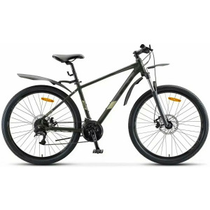 Велосипед Stels Navigator-745 MD 27.5" V010 темно-оливковый рама: 19" (2024) 