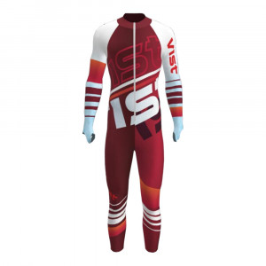 Спусковой комбинезон Vist RC Suit Argon with Pads Speed Junior dahlia-off white-true red IXFGIW 