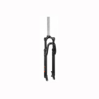 Вилка 27.5" 1-1"/8" ZOOM CH-386A-D60-Disc аморт. безрезьб. диск.торм., сталь черная/крас, шток 209мм