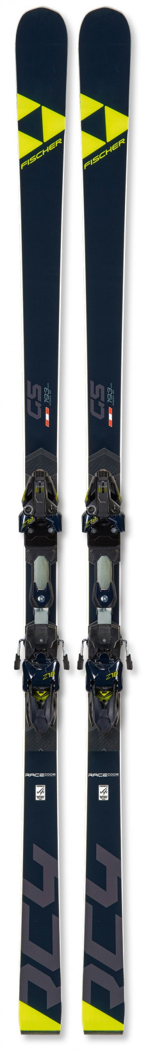 Горные лыжи Fischer RC4 Worldcup GS Masters Curv Booster + крепления RC4 Z11 FF Brake 85 [D] (2020) 