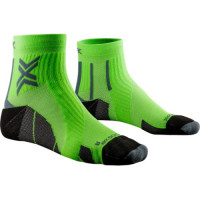 Носки X-Socks Run Perform Ankle fluo green/opal black E040