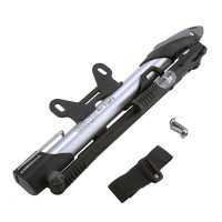 Насос Giyo GM-71 6-190071 с манометром, серебристый