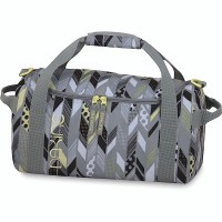 Спортивная сумка Dakine Womens Eq Bag 23L Helix (серый с чёрно-жёлтым геометрическим узором)