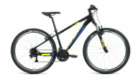 Велосипед Forward Apache 27.5 1.2 черный/желтый рама 15" (2022)