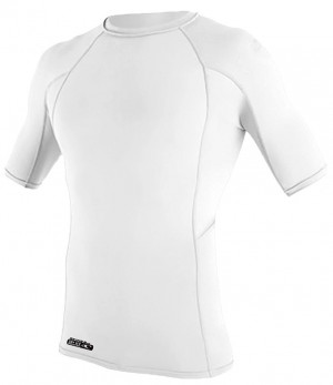 Гидромайка мужская короткий рукав O&#039;Neill Rental S/S Rash Guard White S21 (4666 025) 