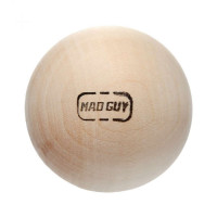 Мяч хоккейный деревянный Mad Guy Strike 50 мм