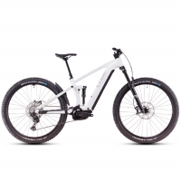 Велосипед Cube Stereo Hybrid One44 EXC 800 27.5" metallicwhite´n´black рама: S (2025)