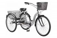Велосипед Stels Energy-I 26" V020 серый/черный (2019)