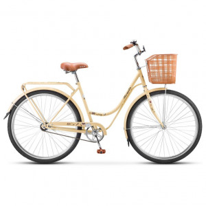 Велосипед Stels Navigator-325 Lady 28 Z010 слоновая кость/коричневый (2019) 