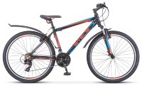Велосипед Stels Navigator-620 V 26" V010 черный/красный/синий (2018)