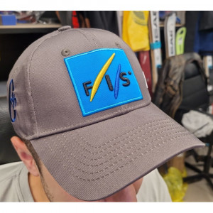 Кепка Conte of Florence FIS коричневая/голубая 