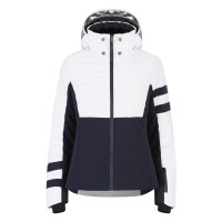 Горнолыжная куртка One More 201 Woman Eco-Down Ski Jacket IT white/marinaio/silver 0D201O0-00WX