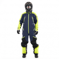 Комбинезон Dragonfly Extreme 2.0 MAN Blue-Yellow Fluo Snowbike (2022)