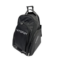 Рюкзак для экипировки на колесах с выдвижной ручкой Vitokin 33" черный с серым