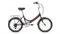 Велосипед Forward Arsenal 20 2.0 Темно-синий/Оранжевый (2021)