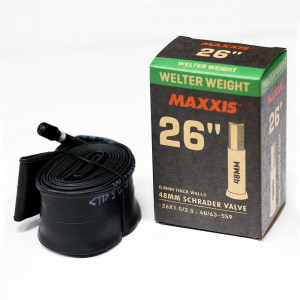 Велокамера Maxxis Welter Weight 26x1.50/2.50 LSV48 Авто ниппель 0.8mm 