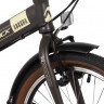 Велосипед Novatrack Aurora 20" коричневый (2024) - Велосипед Novatrack Aurora 20" коричневый (2024)