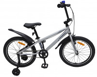 Велосипед Nameless SPORT MX серебристый/зеленый 20" (2025)