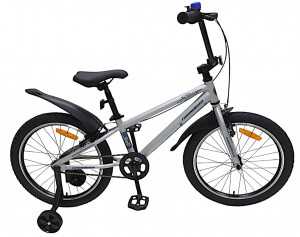 Велосипед Nameless SPORT MX серебристый/зеленый 20&quot; (2025) 