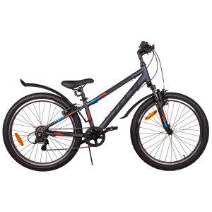 Велосипед Stels Turbo-420 V 24" Z010 антрацитовый рама: 12" (2026) 