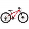 Велосипед Novatrack Extreme 7.D 24" красный рама: 13" (2025) - Велосипед Novatrack Extreme 7.D 24" красный рама: 13" (2025)