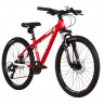 Велосипед Novatrack Extreme 7.D 24" красный рама: 13" (2025) - Велосипед Novatrack Extreme 7.D 24" красный рама: 13" (2025)