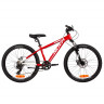 Велосипед Novatrack Extreme 7.D 24" красный рама: 13" (2025) - Велосипед Novatrack Extreme 7.D 24" красный рама: 13" (2025)