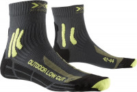 Носки X-Socks Trek Outdoor Low Cut Men Anthracite/Lime (2021)