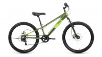 Велосипед ALTAIR AL 24 D зеленый рама: 11" (2022)