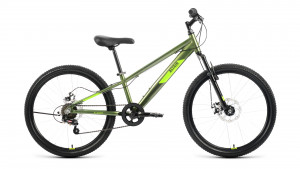 Велосипед Altair AL 24 D зеленый рама: 11&quot; (2022) 