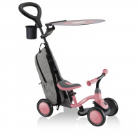 Беговел Globber Learning Bike 3in1 Deluxe пастельно-розовый