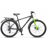Велосипед Stels Navigator 705 MD Курьер 27.5" Z010 черный матовый рама: 17.5" (2026)