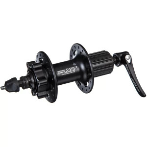 Втулка задняя Shimano DEORE XT, FH-M756A L 32H 8/9/10-SPEED OLD:135MM AXLE:146MM QR:173MM, FOR DISC 