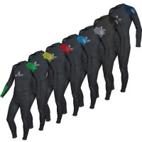 Гидрокостюм длинный Spinera Professional Rental Fullsuit 5/4/3 mm GBS black/green S24 XS