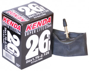 Велокамера 26" Kenda 1.75-2.125 47/57-559 Sport (5-516343) 