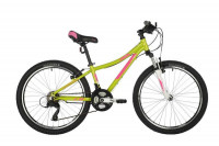 Велосипед FOXX 24" Camellia, зеленый (2021)
