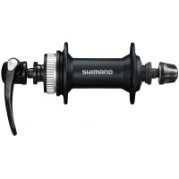 SHIMANO Втулка передняя HB-M4050 ALIVIO, 32Н, 8/9/10 скоростей, под диск (CenterLock), OLD:100х108х133мм, чёрная, б/уп.