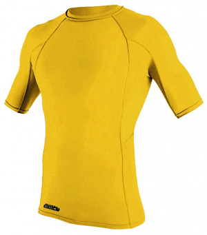 Гидромайка мужская короткий рукав O&#039;Neill Rental S/S Rash Guard Yellow S21 (4666 133) 