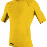 Гидромайка мужская короткий рукав O'Neill Rental S/S Rash Guard Yellow S21 (4666 133) - Гидромайка мужская короткий рукав O'Neill Rental S/S Rash Guard Yellow S21 (4666 133)