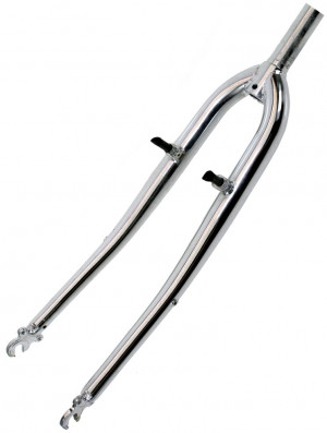 Вилка жесткая 26"х1" сталь, серебристый (5-392775) 