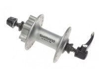 Втулка Shimano Deore задняя велосипедная M525A, 32 отверстия, 8/9скоростей, QR, серебро