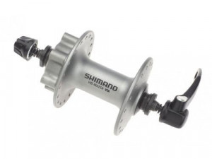 Втулка Shimano Deore задняя велосипедная M525A, 32 отверстия, 8/9скоростей, QR, серебро 