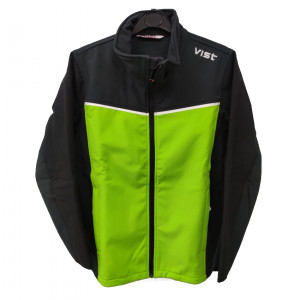 Куртка-виндстоппер детская Vist Ventina JR. S15J054 Softshell Jacket greanny-black-black AL9999 