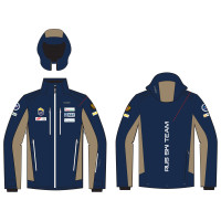 Куртка Vist Zefiro Insulated Ski Jacket Man RUS SKI TEAM navy-corntalk-white BKIY00 (2026)