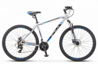 Велосипед Stels Navigator 900 D F010 серебристый/синий 29" (2020)